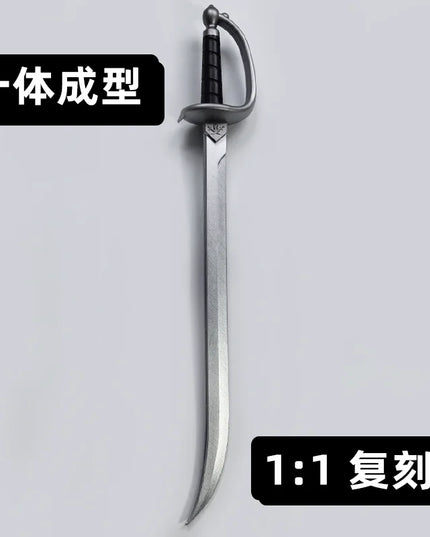Grosser Piratensäbel 76cm aus PU-Gummi