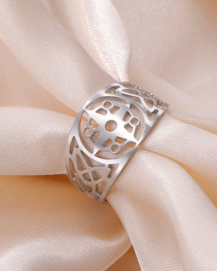 Goldener Piraten-Kompass Ring