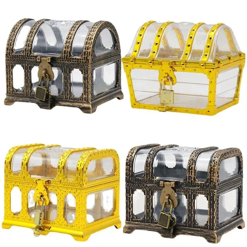 Piratentruhe antik Ornament Detailansicht Rahmen