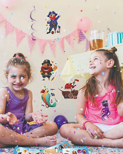 Kinder Piraten Puzzle Sticker kreatives Basteln