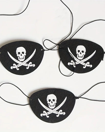 Piratenparty Set 20 Teile komplett ausgebreitet