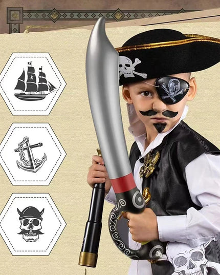12 Piratensäbel als Mitgebsel zum Geburtstag