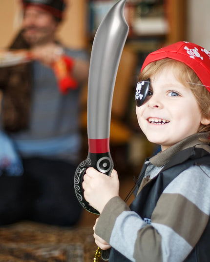 Aufblasbare Piratensäbel im 3er oder 6er Set