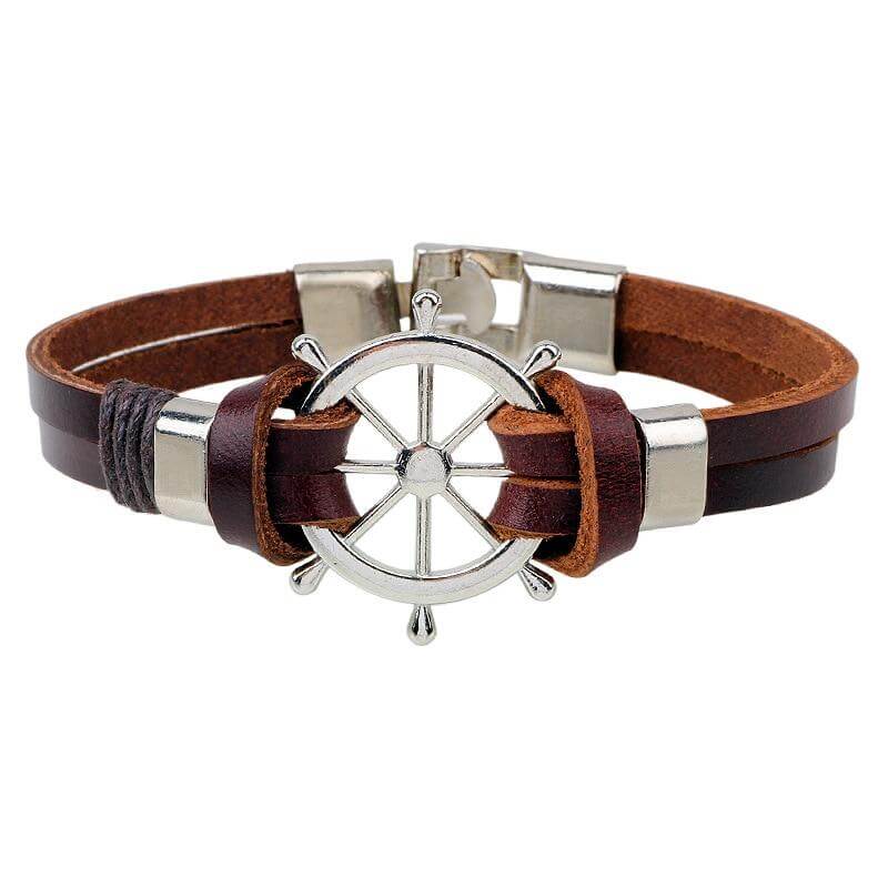 Piratenarmband - das Drawbill (Leder)