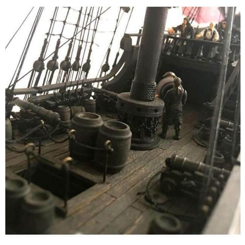 Piratenschiff - Black pearl realistisch