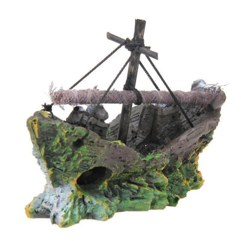 Piratenboot - Sterblicher Wrack (Aquarium)