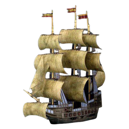 schiff basteln 3d