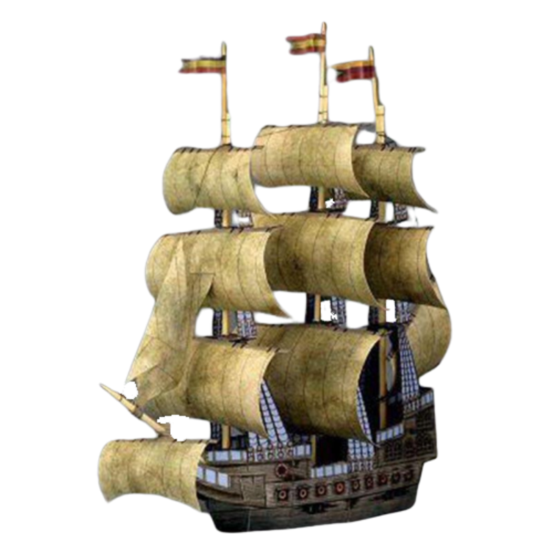 schiff basteln 3d