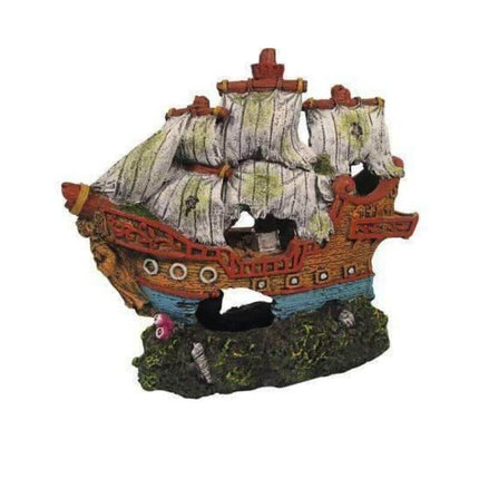 Piratenboot - großer Pirat (Aquarium)