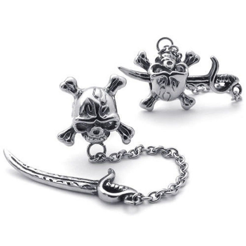 Piratenohrring - Anhängerschädel