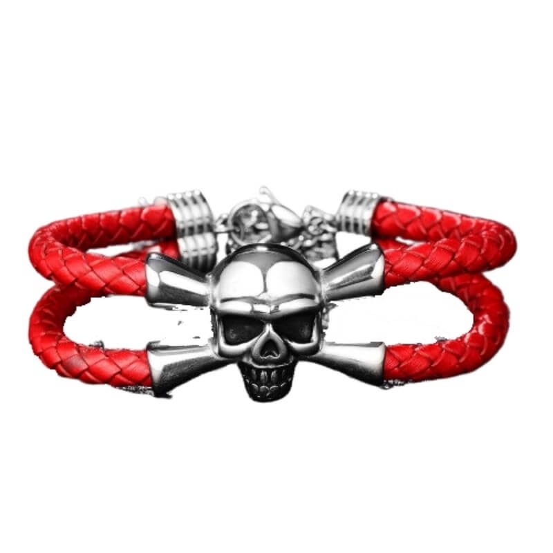 Piratenarmband - Blutleder (Leder)