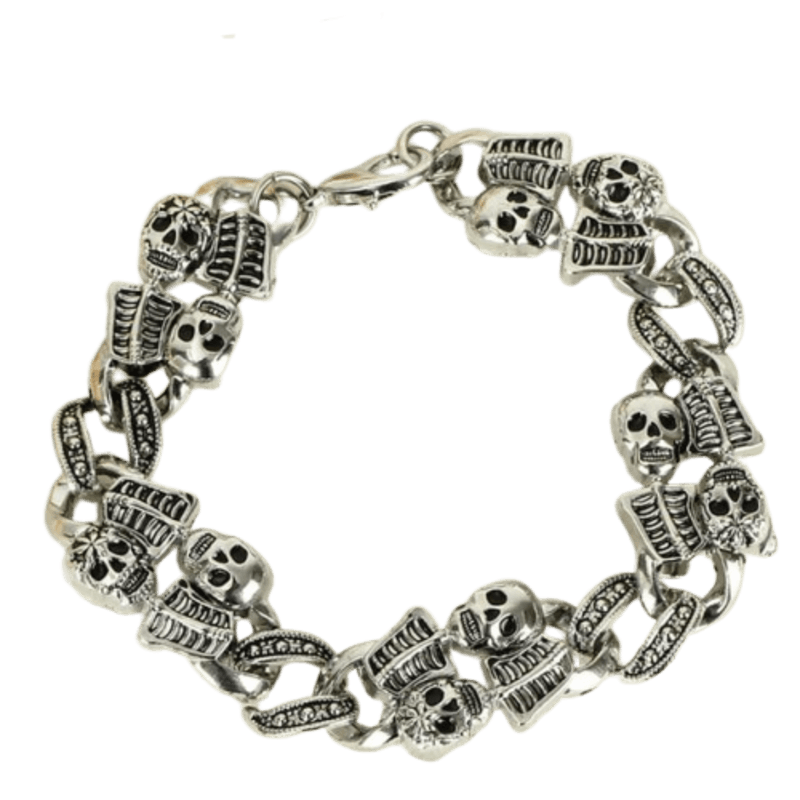 Piratenarmband - Skelettkran