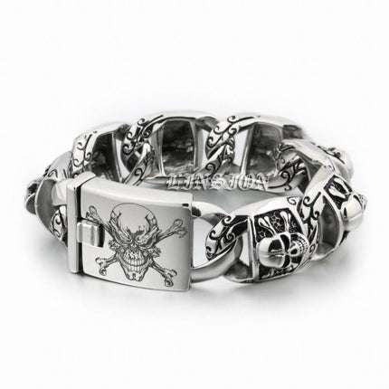 Piratenarmband - Müll Jolly Roger