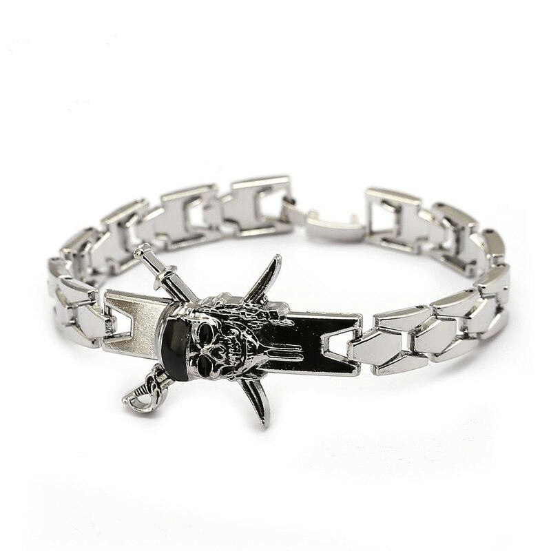 Pirat - karibisches Armband (Stahl)