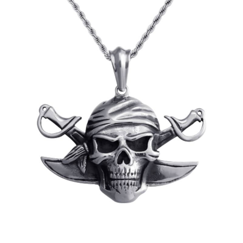 Piratenkragen -Todeskopf