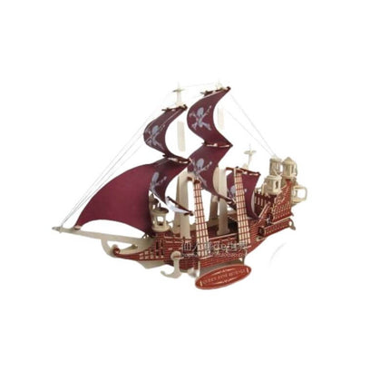 Piratenboot - Rot bauen