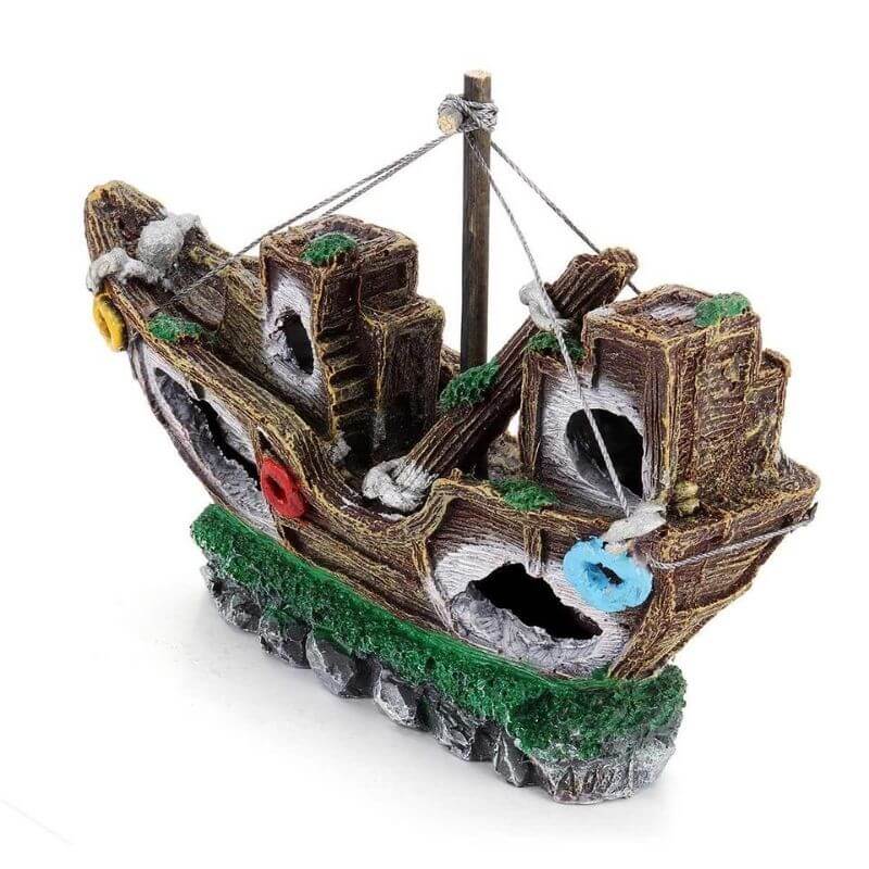 Piratenboot - Magisches Wrack (Aquarium)