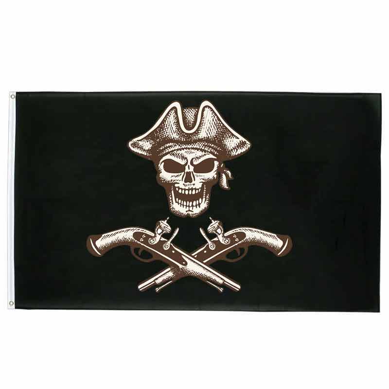 Piratenflagge - Pistole
