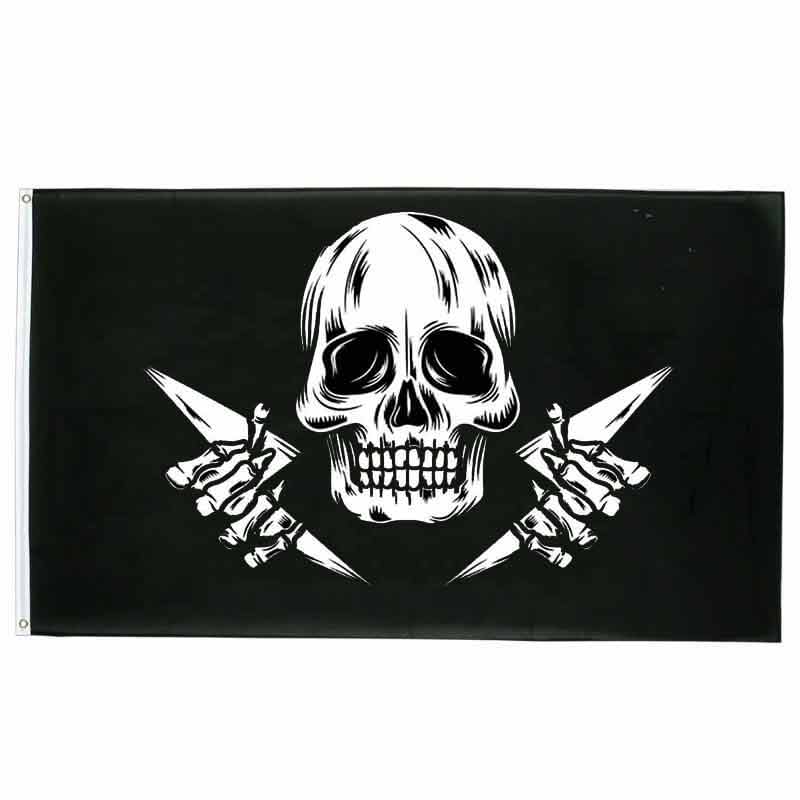 Piratenflagge - schneller Tod