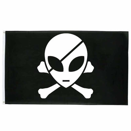 Piratenflagge - Alien