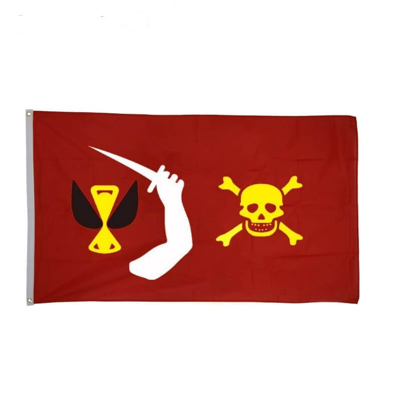 Piratenflagge - berühmter Christopher Moody