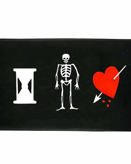 Piratenflagge - Herz
