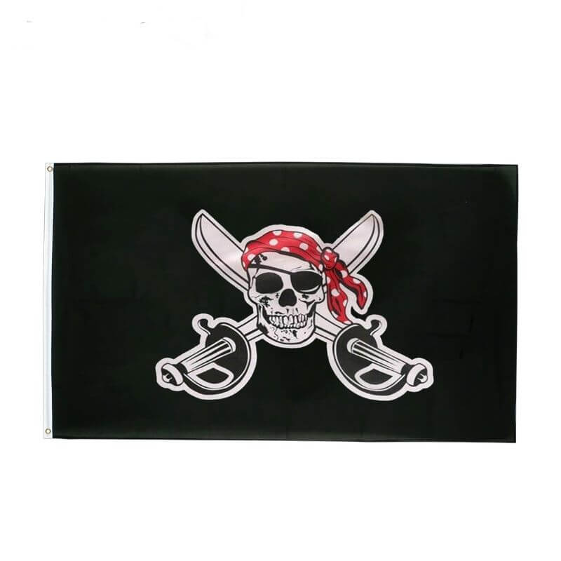 Piratenflagge - das Geheimnis des Meeres