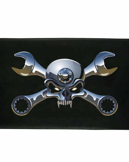 Piratenflagge - Motorrad