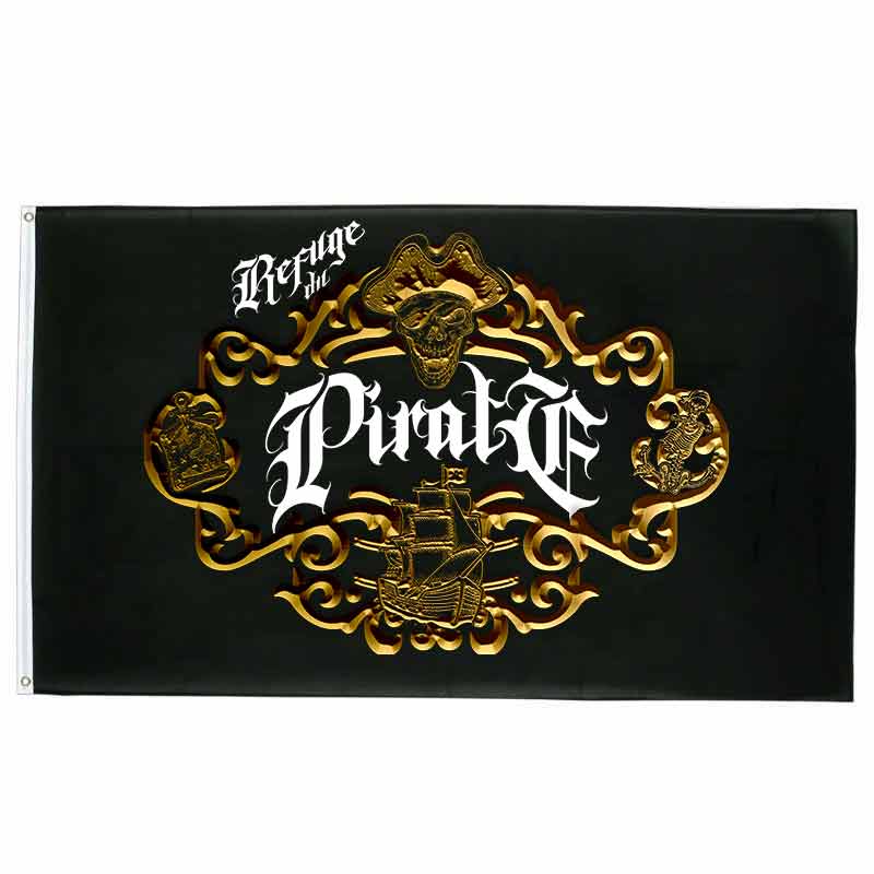 Piratenflagge - Piratenschutzgebiet