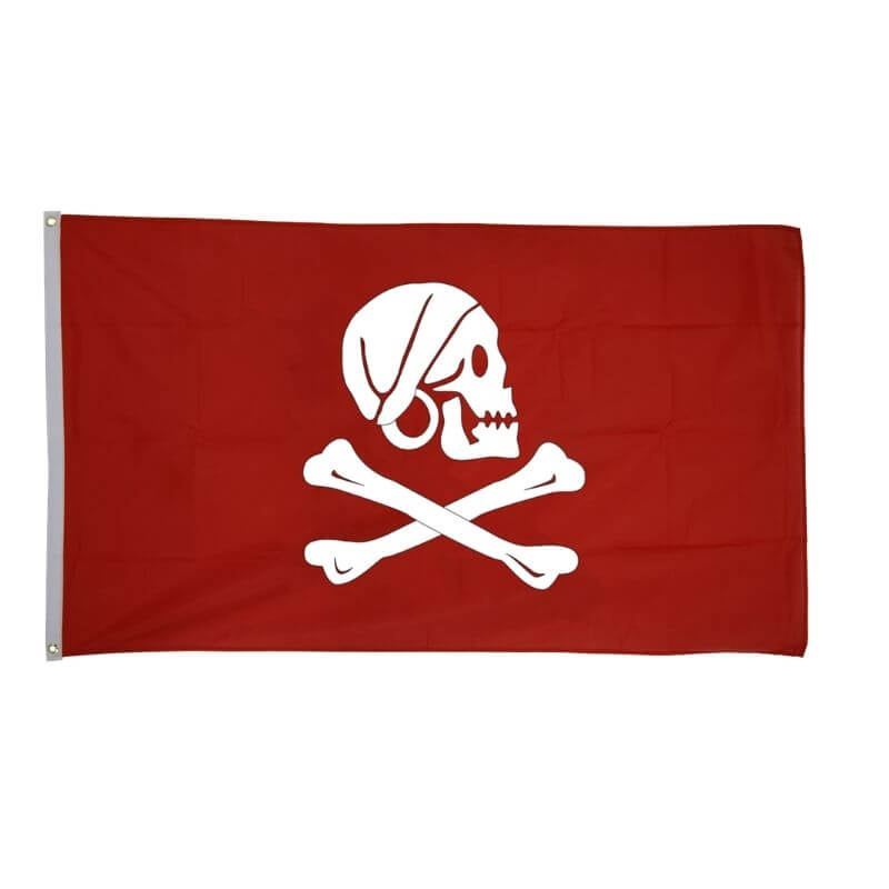 Piratenflagge - Rotblutschlacht