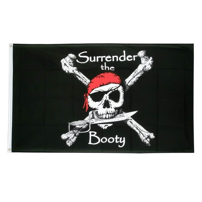 Pirat - blutrünstige Flagge