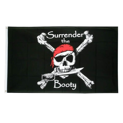 Pirat - blutrünstige Flagge