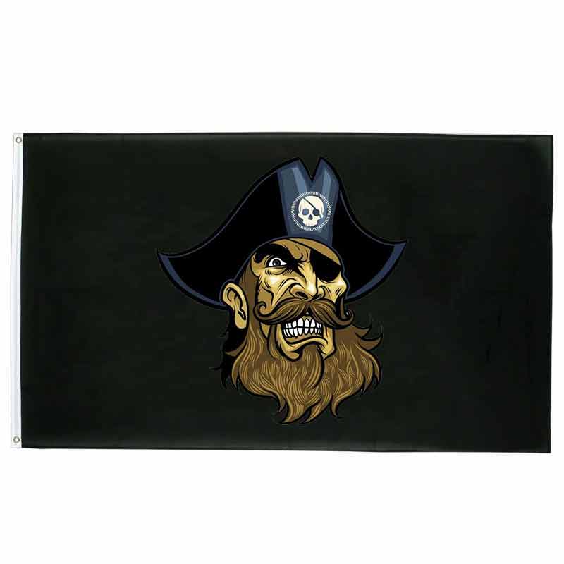 Pirat - schreckliche Flagge