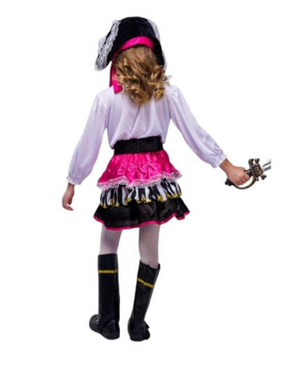 Pirate Girl Deguise - Bonbon Pink