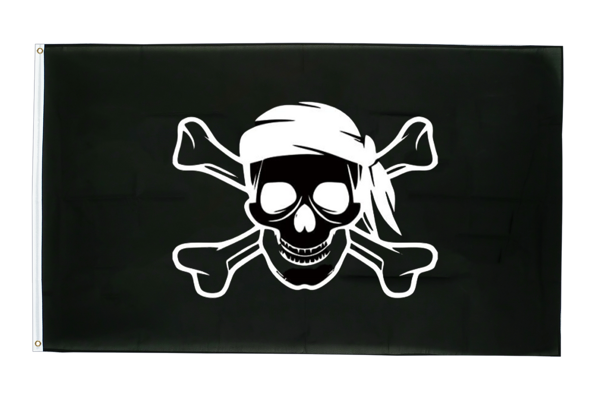 Piratenflagge <br> Großformat