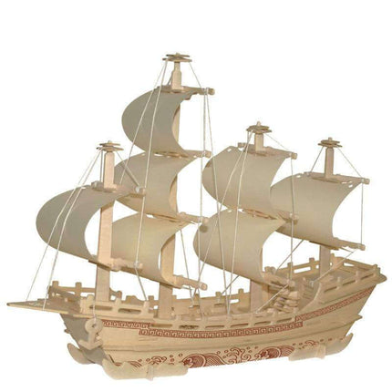 Piratenboot - Holz zu machen