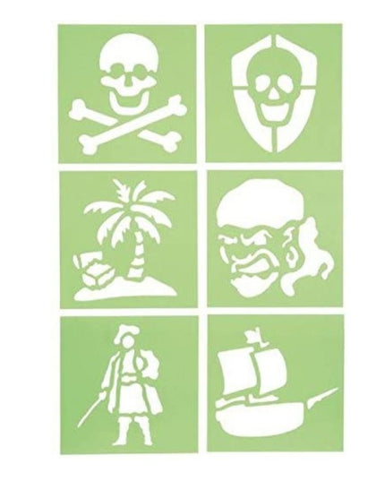 Piratenschablone - einzigartige Modelle