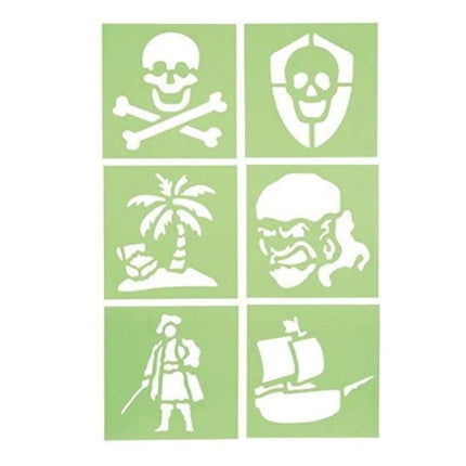 Piratenschablone - einzigartige Modelle