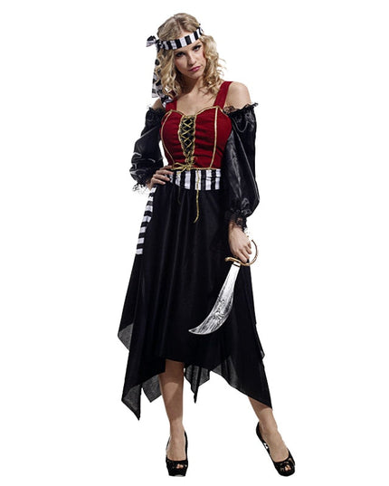 Piratenfrau Verkleidung - karibische Prinzessin