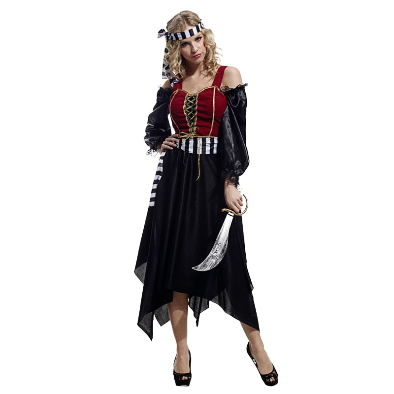 Piratenfrau Verkleidung - karibische Prinzessin
