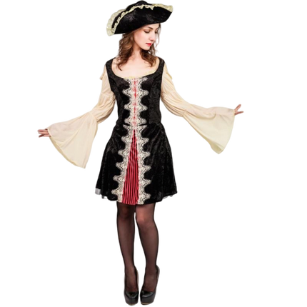 Piratenfrau Verkleidung - barbarisches Thema