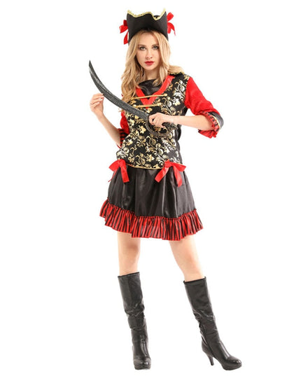 Piratenfrau Verkleidung - schick