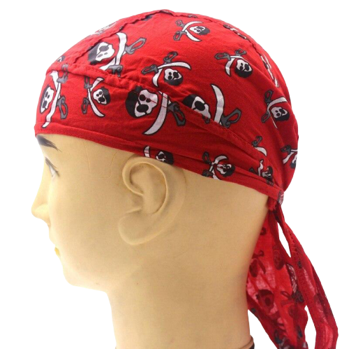 Bandana Pirat <br> Blutrot
