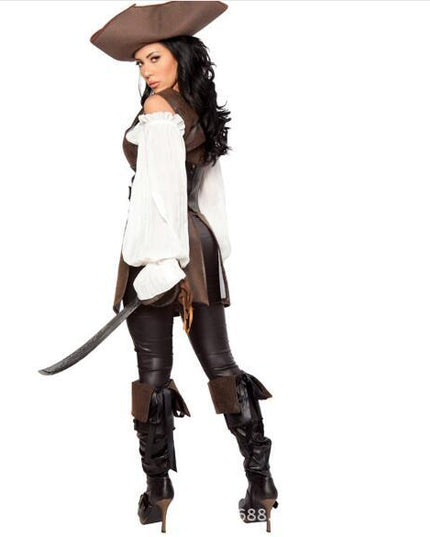 Piratenfrau Verkleidung - Barock