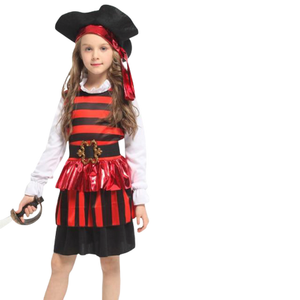 Pirate Girl Verkleidung <br> Kleiner Corsair (2 Jahre)