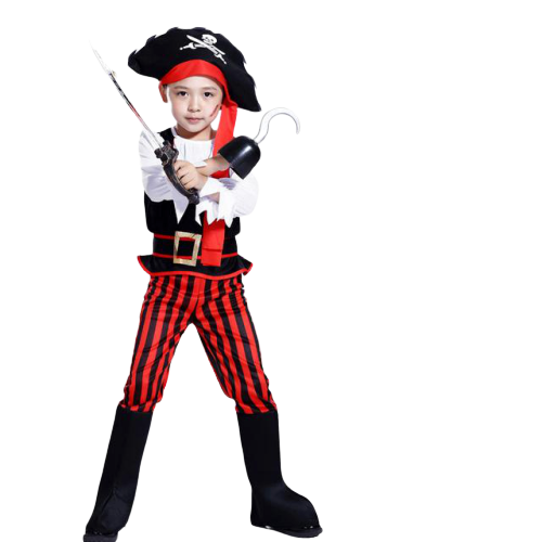Verkleidung des Piratenjungen - 5 Jahre alt
