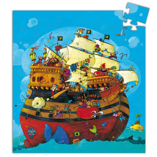 Piratenpuzzle <br> Djeco