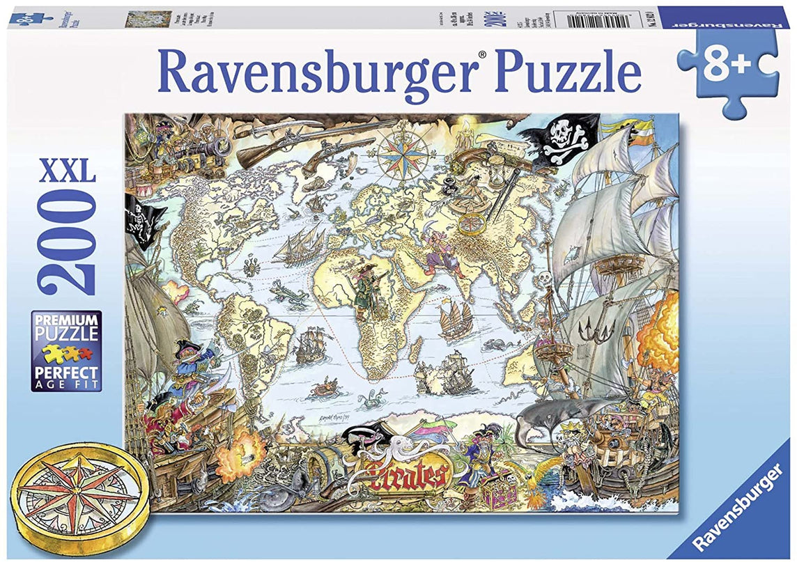 Piratenpuzzle <br> 200 Ravensburger -Stücke