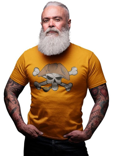 Pirat t -Shirt - Schädelrauchen