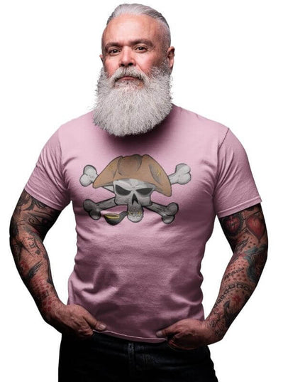 Pirat t -Shirt - Schädelrauchen